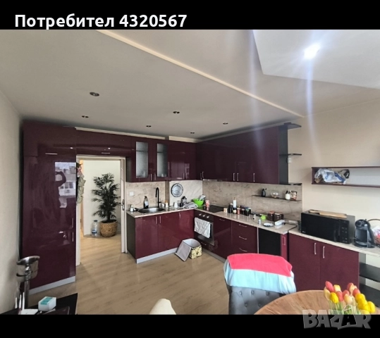 Кухня МДФ с вградени работещи уреди