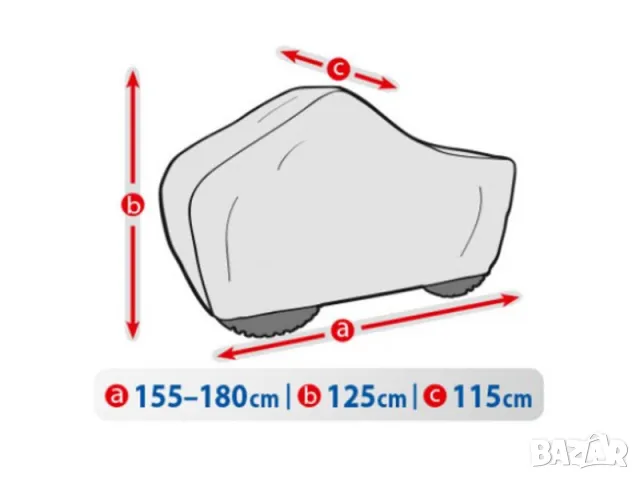 Покривало Kegel за ATV, снимка 5 - Аксесоари и консумативи - 49133339