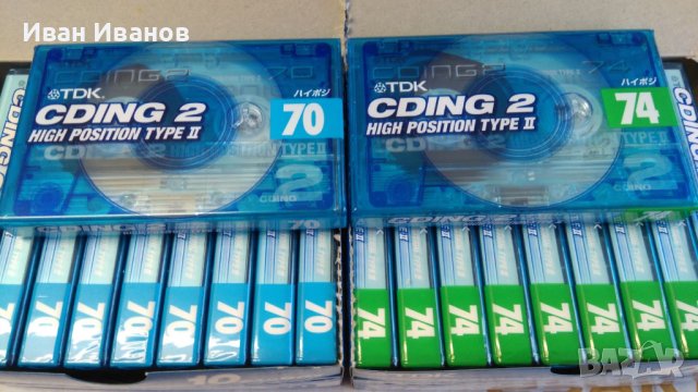 TDK made in Japan аудиокасети хром, снимка 1