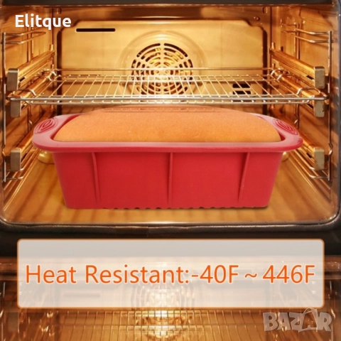 ? Силиконова тава: Печи вкусен хляб и сладкиши без залепване! ?Размер: 25,5 х 14см B A R E P E P E, снимка 8 - Други - 52903146