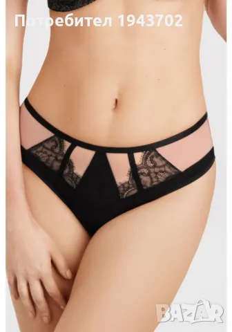 Секси бразилиани в черен цвят K836 BLACK TO BLACK Gorsenia