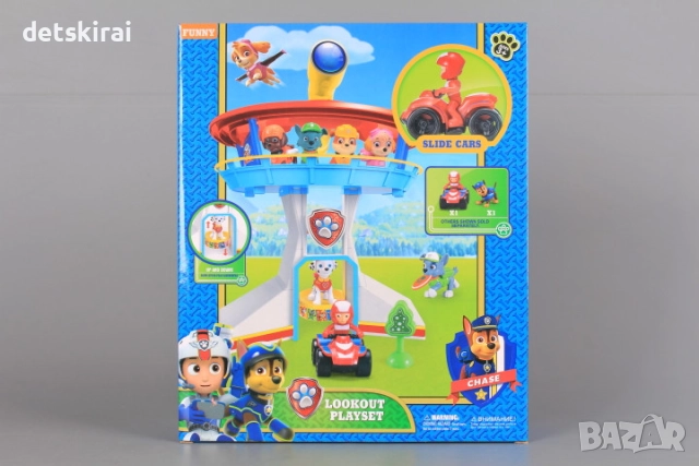 Наблюдателна кула с кученце и моторист, снимка 2 - Коли, камиони, мотори, писти - 52568943