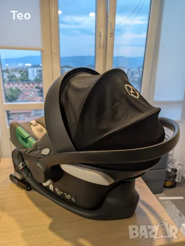 Cybex Aton B2 i-Size + база за кола Base One isofix кош за новородено, снимка 3 - Столчета за кола и колело - 55826229