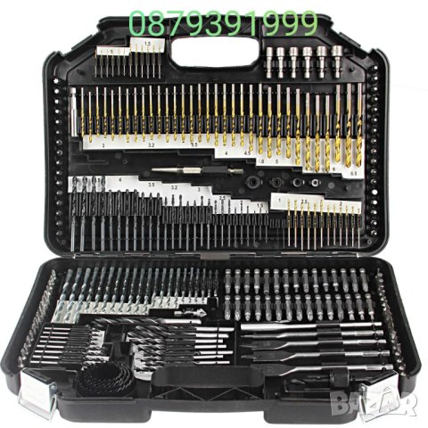 Комплект битове и свредла 246 части / бургии в куфар MAR-POL , снимка 1
