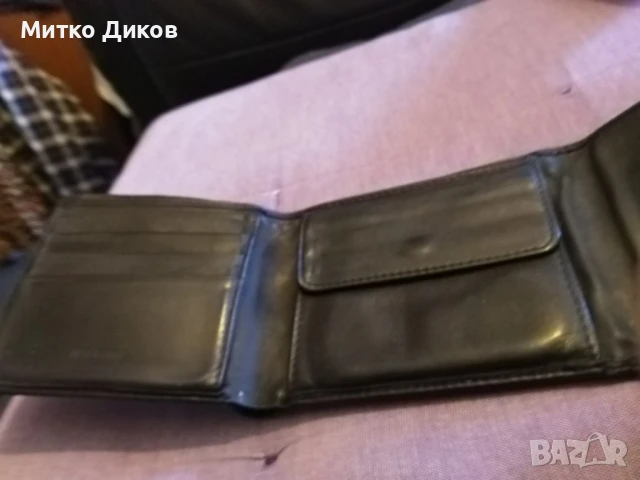 Nerri Karra марков портфейл естествена кожа 120х95 мм, снимка 3 - Портфейли, портмонета - 51107234