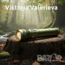 Трицветен Led фенер COBA CB-G905 - мощен с TG-Wick 3000M 