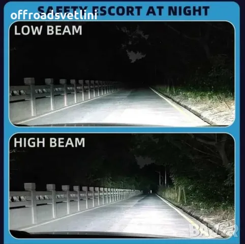 H4 LED крушки за джипове и коли 180W LED Крушки H4 за директен монтаж, снимка 5 - Аксесоари и консумативи - 47611414