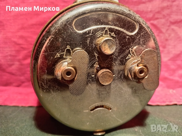 Антикварен будилник Junghans Trivox, снимка 8 - Антикварни и старинни предмети - 52566748