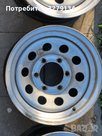 Метални джанти 6x139,7 15х7JJ, снимка 6 - Гуми и джанти - 52946742
