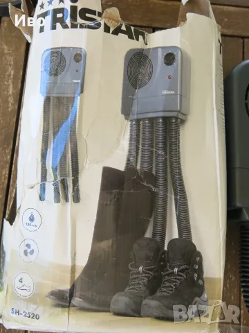 Сешоар за обувки и ботуши Tristar 350W, (за 2 чифта), снимка 3 - Сешоари - 55800081