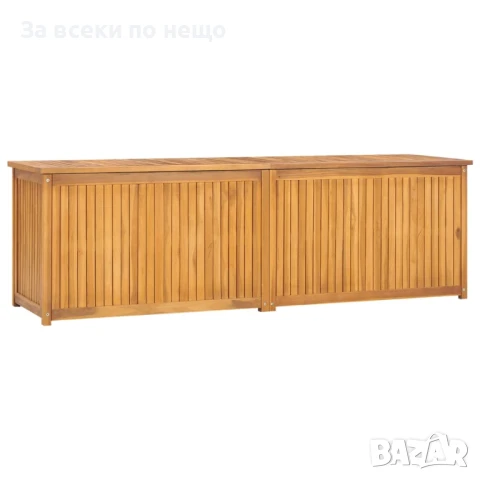 Градинска Кутия, 175x50x55 См, Тиково Дърво Масив Код P708, снимка 6 - Градински мебели, декорация  - 50585096