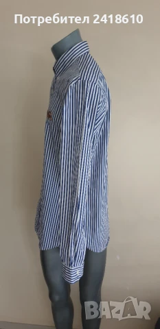 POLO Ralph Lauren  Cotton Custom Fit Mens Size L ОРИГИНАЛ! НОВО! Мъжка Риза!, снимка 6 - Ризи - 50577795