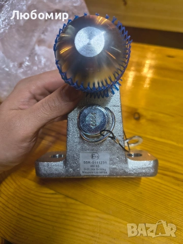 Теглич 3500 кг двойна сферична глава за ремарке с фланец E11 , снимка 2 - Ремаркета - 53418847