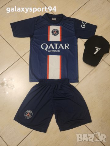 Messi 30 PSG + Калци + Шапка 2023г Нов Детско Меси ПСЖ Комплект New, снимка 10 - Футбол - 39956314