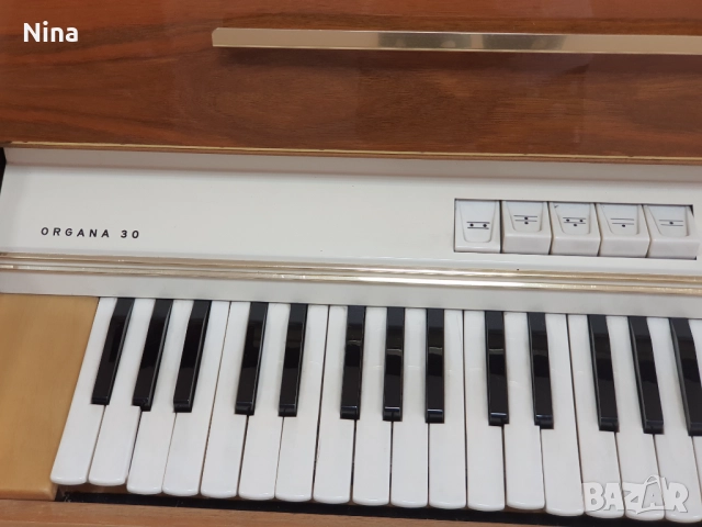 Ретро музикален инструмент Hohner ORGANA 30 / Органи / пиано, снимка 5 - Други - 52915162