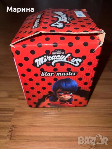 Miraculous Ladybug за деца звездна лампа за нощта, снимка 4 - Детски нощни лампи - 53559964