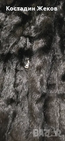  Ново . Дамско пухено палто. ZARA WOMAN. , снимка 9 - Палта, манта - 56047289