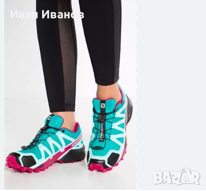 водоустойчиви маратонки  SALOMON - Speedcross 4 GTX  номер 37,5-38 , снимка 2 - Маратонки - 42409188