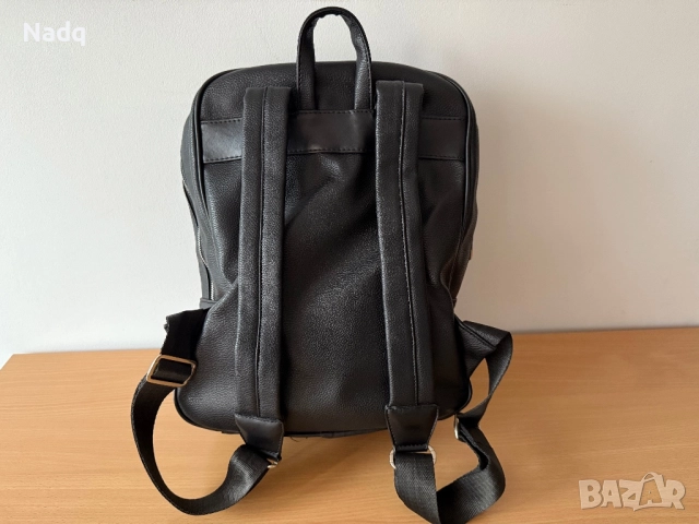 Мъжка кожена раница Andrews – като нова!, снимка 3 - Раници - 51988976