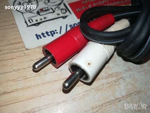 ЯПОНСКИ КАБЕЛ RCA-STEREO 95СМ 2607231231, снимка 5 - Други - 41663754