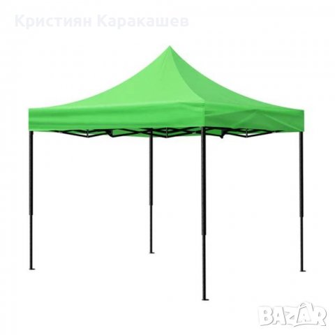 Сгъваема градинска шатра тип хармоника 3х3м, снимка 2 - Градински мебели, декорация  - 40103108