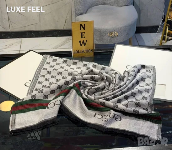 Gucci ✨ Дамски Шалове , снимка 4 - Шалове - 56328950