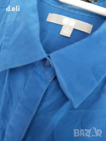 UNIQLO Size M 100% Коприна, снимка 1