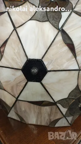 полилей аплик tiffany , снимка 3 - Антикварни и старинни предмети - 49640955