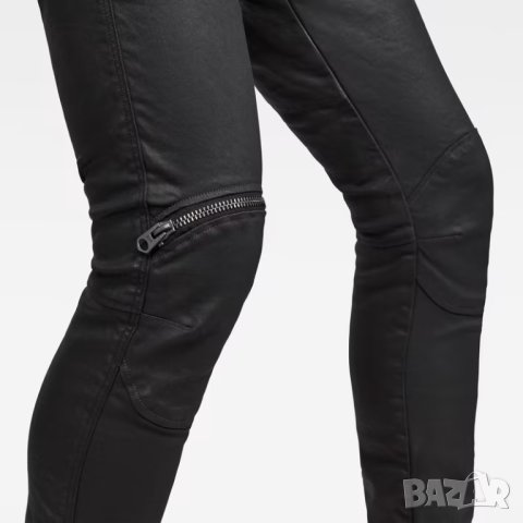 Нови и НАМАЛЕНИ! G-star ELWOOD 5620 3D ZIP KNEE Skinny Мъжки Слим Дънки Размер W31 L34, снимка 6 - Дънки - 41844423