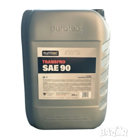 Трансмисионно масло EUROTEC TransPro EP 90 GL-1 20л