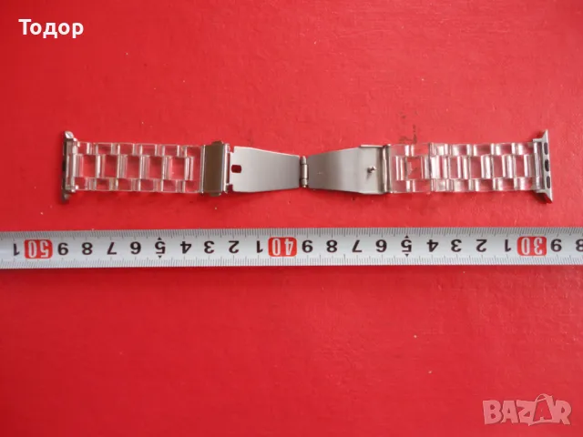 Верижка каишка ланец за часовник 21, снимка 3 - Мъжки - 49051631