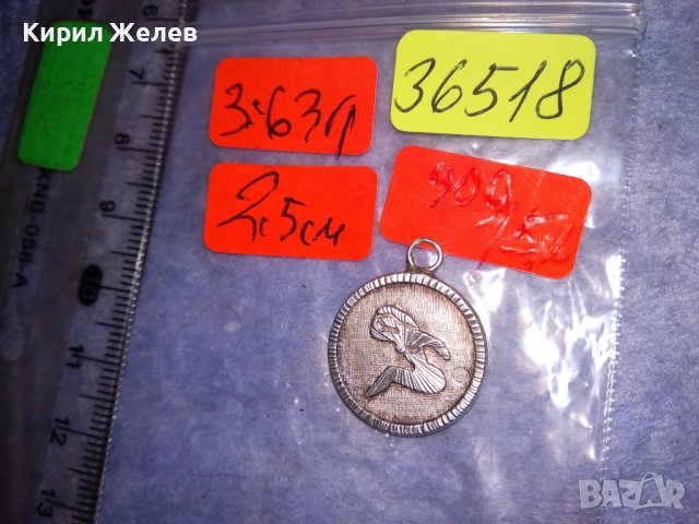 СРЕБЪРЕН ЗОДИАКАЛЕН АРТ ДЕКО МЕДАЛЬОН СРЕБРО 900 - ЗОДИЯ ДЕВА МАЙСТОРСКА ИЗРАБОТКА 36518, снимка 14 - Колиета, медальони, синджири - 40940268