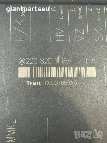 Модул Седалка Предна ЛЯВА за Мерцедес Mercedes-benz W220 2208201185, снимка 2 - Части - 49323528