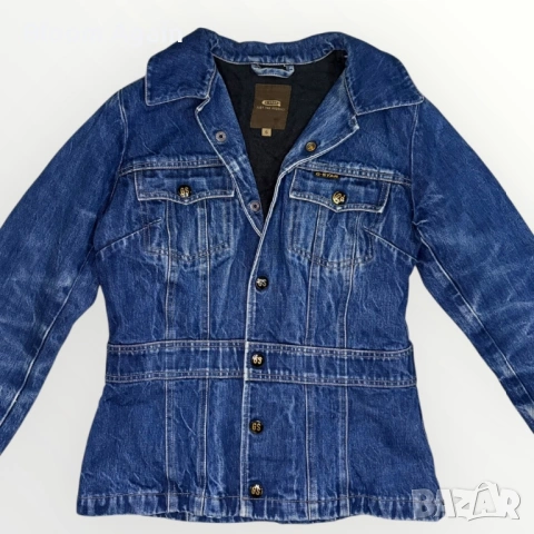 Дамско дънково яке G-STAR, снимка 3 - Якета - 53056192