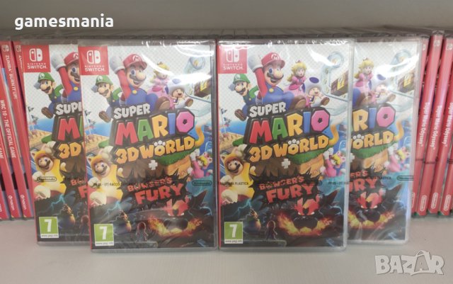 [NINTENDO Switch] НИСКА Цена ! Super Mario 3D World + Bowser's Fury