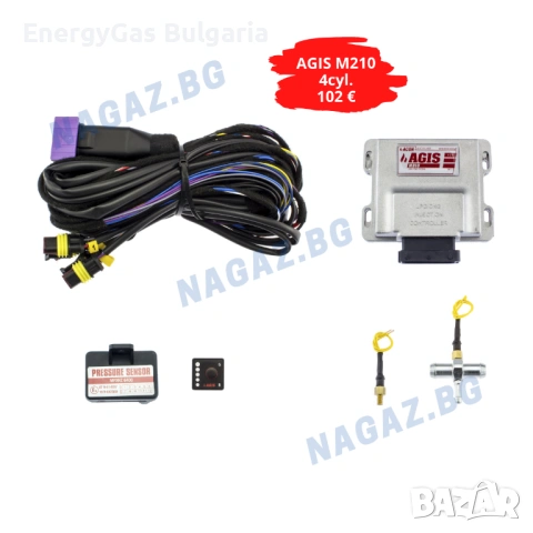 Газов инжекцион 4цил AGIS M210/AGIS P13 OBD/gazov injekcion, снимка 2 - Аксесоари и консумативи - 35845343