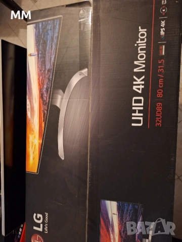 Монитор 32 инча, 32UD89-W LG 4K UHD за ремонт , снимка 7 - Монитори - 51910683