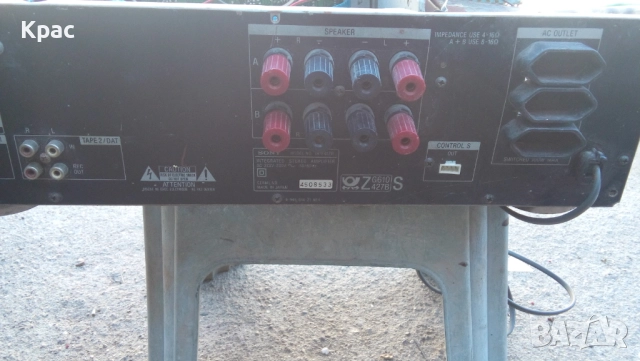 оригинален усилвател, снимка 3 - Ресийвъри, усилватели, смесителни пултове - 51807680