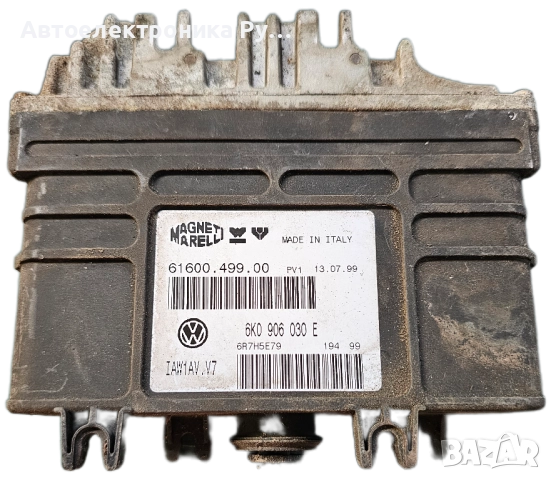 компютър SEAT IBIZA 1.6 8V, 6K0 906 030 E, 6K0906030E, 61600.499.00, 6160049900, IAW1AV.V7