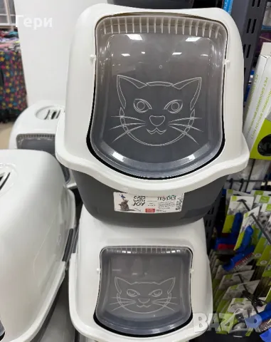 Закрита котешка тоалетна, снимка 2 - За котки - 48790825