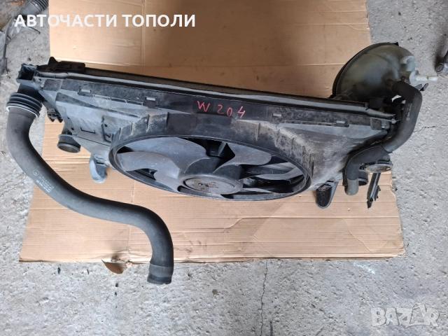 Перка дифузьор радиатор воден климатик mercedes w204 w211 дизел , снимка 2 - Части - 52294971