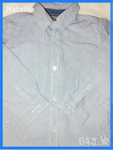 Риза Zara с дълъг ръкав – 9–10 г. / 140 см, снимка 3 - Детски ризи - 52827976