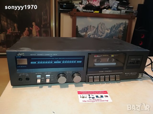 jvc kd-v11ne deck-made in japan-внос germany 2208211210, снимка 3 - Декове - 33886151