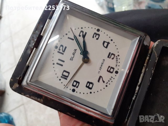Часовник Слава в кутия, снимка 1