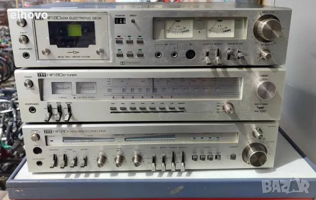 Стерео усилвател, тунер и дек ITT