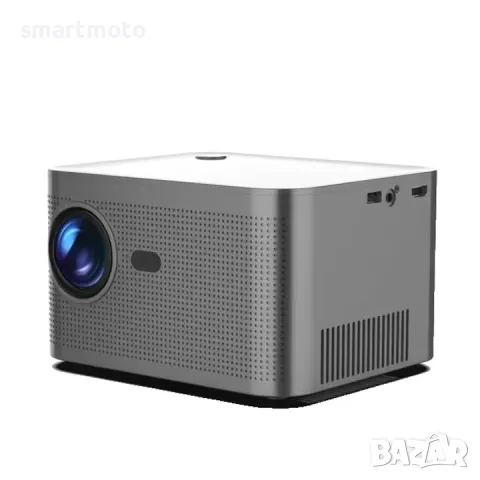 Проектор, Android 11, 4K резолюция, Wifi6, HY350, EU Plug, сив 580ANSI  , снимка 1