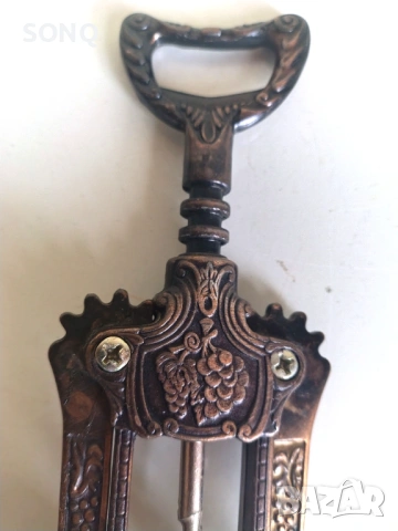 Страхотен Антикварен Тирбушон, снимка 3 - Антикварни и старинни предмети - 53456780