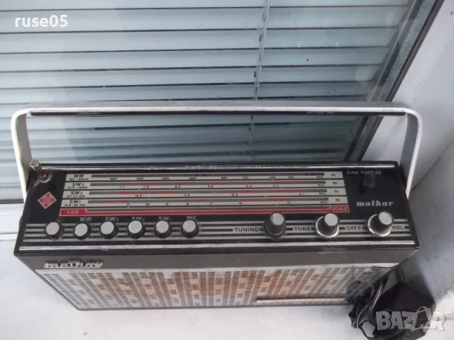 Радио транзистор "TELEFUNKEN-malhar" със захранване работещ, снимка 2 - Други ценни предмети - 49090220