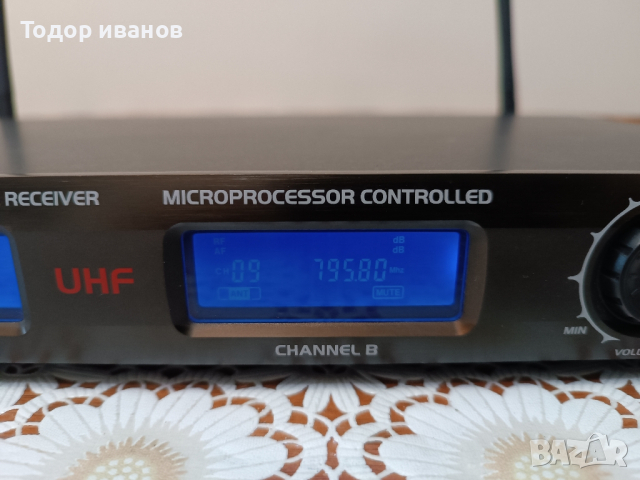 Omnitronic uhf500, снимка 9 - Микрофони - 44566882