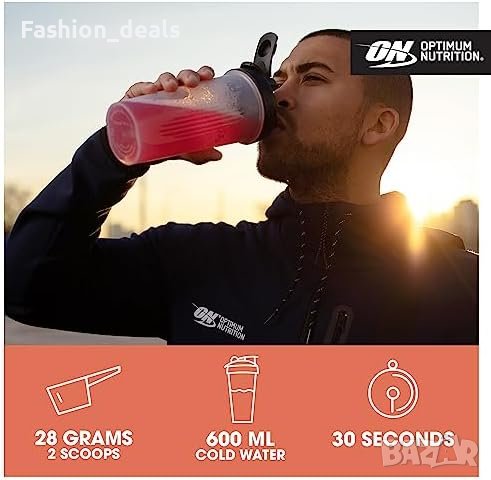 Нов Optimum Nutrition 100% растителен протеин изолат, сочна праскова, снимка 5 - Други - 41746546